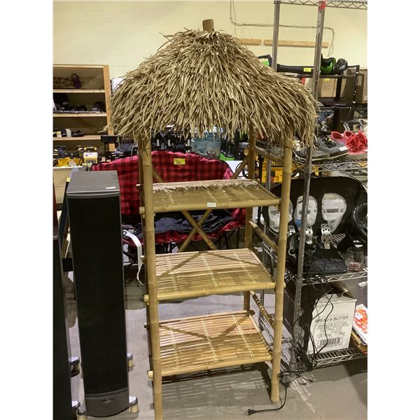 *NEW* TIKI THEMED SHELVING UNIT