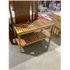 Image 2 : 2 TIER WOOD SHOE RACK