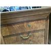 Image 2 : 2 THOMASVILLE 2 DRAWER SIDE TABLES (1 HAS BROKEN HANDLE) 30X17X27-1/2"