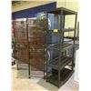 Image 1 : 5 TIER SHELVING UNIT & FOLDING DIVIDER