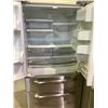 Image 2 : *PARTS & REPAIR* GE PROFILE STAINLESS STEEL FRENCH DOOR FRIDGE WITH DUAL ROLLOUT FREEZER & ICE &