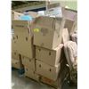 Image 2 : PALLET OF ASSORTED ITEMS INCLUDING; LAUNDRY HAMPER, CUSHIONS, CLOTHES HANGERS & MORE