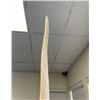 Image 2 : NARWHALE TUSK WITH HUNTING PAPERWORK APPROX 89" ON STAND