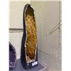 Image 1 : CITRINE GEODE 73KG APPROX. 40 X 9" RETAIL $8,988