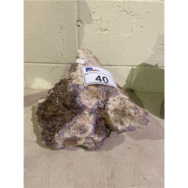 ONTARIO MINED AMETHYST SPECIMEN APPROX 10 X 12  RETAIL $14,999