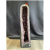 Image 1 : AMETHYST GEODE 81.09KG APPROX. 37 X 9" RETAIL $7,200