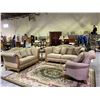 Image 1 : MATCHING SOFA, LOVESEAT AND CHAIR WITH ACCENT CUSHIONS