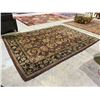 Image 1 : WOVEN AREA RUG APPROX 130 X 96"