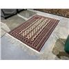 Image 2 : WOVEN AREA RUG APPROX 48 X 73"