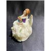 Image 2 : DRESDEN PORCELAIN FIGURE APPROX 3.5 X 4"