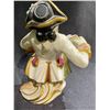 Image 2 : PORCELAIN MONKEY BAND FIGURINE MADE IN IRELAND APPROX 6 X 3"