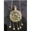 Image 2 : WHITE JADE INLAID BUDDHA BLESSING NECKLACE