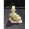 Image 3 : CELADON WHITE NEPHRITE BUDDHA FIGURE