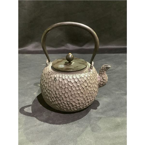 JAPANESE CAST IRON WATER KETTLE