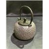 Image 2 : JAPANESE CAST IRON WATER KETTLE