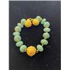 Image 1 : JADE BEAD BRACELET WITH EARRINGS