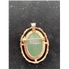 Image 2 : JADE PENDANT AND JADE BROOCH/PENDANT