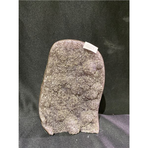 AMETHYST DRUZY GEODE APPROX 6 X 4" RETAIL $699