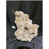 Image 2 : DESERT ROSE ON METAL STAND STONE APPROX 8 X 7 RETAIL $898