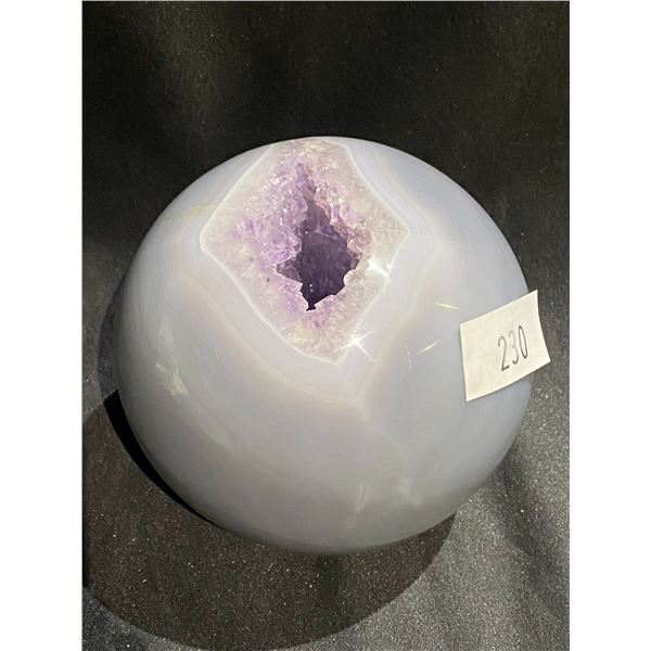 AMETHYST SPHERE 1.85KG APPROX. 4.5" DIAMETER RETAIL $989