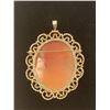 Image 2 : 14K CAMEO BROOCH (17.7G)