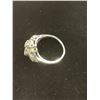 Image 2 : 14K LADIES RING SET WITH DIAMONDS SIZE 4