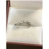 Image 1 : 14K LADIES RING SET WITH DIAMONDS SIZE 4