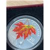 Image 2 : *TAX EXEMPT* 2009 ROYAL CANADIAN MINT "CRYSTAL RAINDROP" FINE SILVER $20 COIN