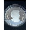 Image 2 : *TAX EXEMPT* 2010 ROYAL CANADIAN MINT "MAPLE LEAF CRYSTAL RAINDROP" FINE SILVER $20 COIN