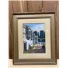 Image 1 : FRAMED PRINT TITLED "HADDEN TERRACE" APPROX 16 X 19"