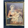 Image 2 : FRAMED PRINT "THE FIRST LESSON" BAXTER PRINT APPROX 11 X 13"
