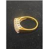 Image 2 : 18K LADIES RING SET WITH DIAMONDS SIZE 5.5