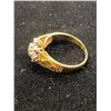 Image 2 : 9K LADIES CLUSTER RING SET WITH DIAMONDS SIZE 7