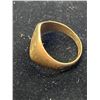 Image 2 : 10K MENS SIGNET RING SIZE 8