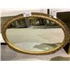 Image 1 : ORNATE OVAL MIRROR 40X28"