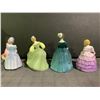 Image 2 : 4 ROYAL DOULTON FIGURES INCLUDING; "CHERIE" HN 2341, "FAIR MAIDEN" HN 2211, "ROSE" HN 2123 &