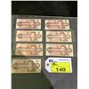 Image 1 : 7 $2 CANADIAN NOTES