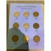 Image 2 : WHITMAN BOOK OF AUSTRALIAN HALFPENNIES COLLECTION 1911-1936 NUMBER ONE NO. 9661 INCOMPLETE