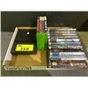 Image 1 : PLAYSTATION 2 SLIM (NO POWER CORD) WITH ASSORTED PLAYSTATION, XBOX & XBOX 360 GAMES