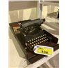 Image 1 : ANTIQUE CORONA TYPEWRITER WITH MANUAL & CASE