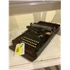 Image 2 : ANTIQUE CORONA TYPEWRITER WITH MANUAL & CASE