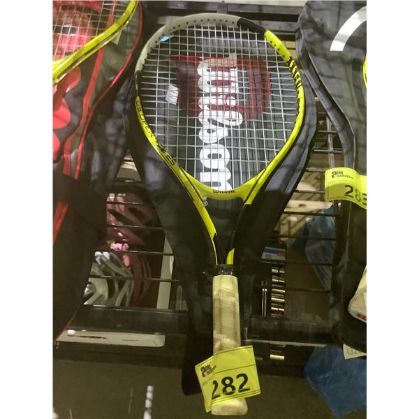 WILSON US OPEN 25 TENNIS RACKET WITH CASE