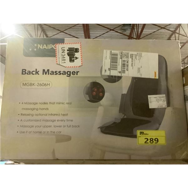 NAIPO BACK MASSAGER MGBK-2606H