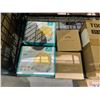 Image 2 : 2 TONCUR FOLDABLE TRAMPOLINES, 2 WAKE-UP LIGHT ALARM CLOCKS & 2 SIMBR EXTENSION CORDS