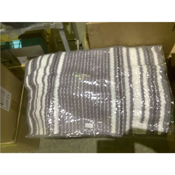 BOX OF BATH MATS