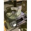 Image 2 : ASSORTED ITEMS INCLUDING; SLIDE PROJECTOR, DURACELL D8 BATTERIES, EAGLE STUFFIE IN CASE & 2 DVDS