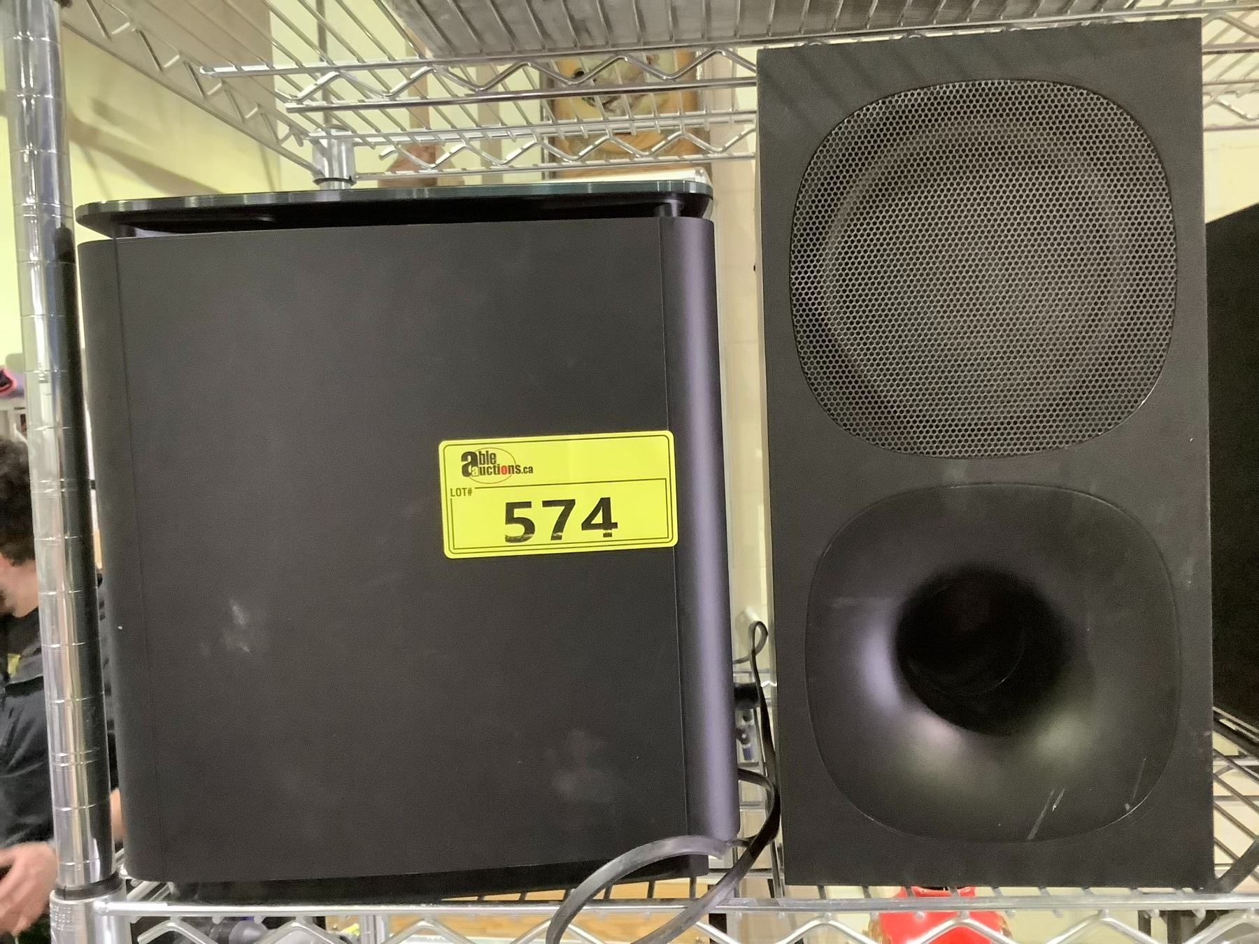 BOSE ACOUSTIMASS 300 BASS MODULE WITH POWER CORD & SONY SA-WS400 ACTIVE ...