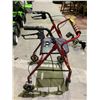 Image 2 : FOLDING 4-WHEEL MOBILITY WALKER