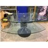 Image 1 : 2 TIER MODERN GLASS ENTERTAINMENT STAND