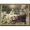 Image 2 : FRAMED PRINT BY W. WATERHOUSE 39X31"